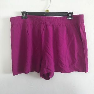 🎀 Apt 9 Purple Mid Rise Shorts Size 2xl